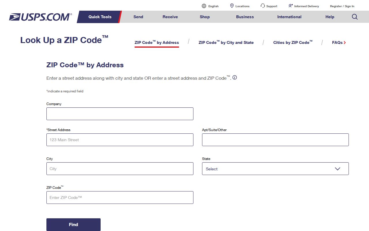 Dothan ZIP code directory USPS address lookup