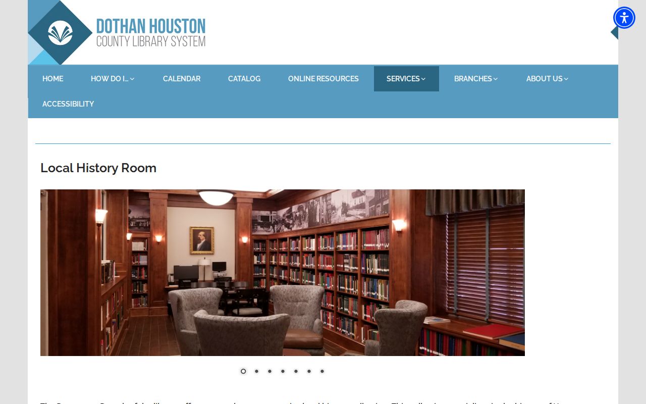 Dothan city directory research resources in the local history room