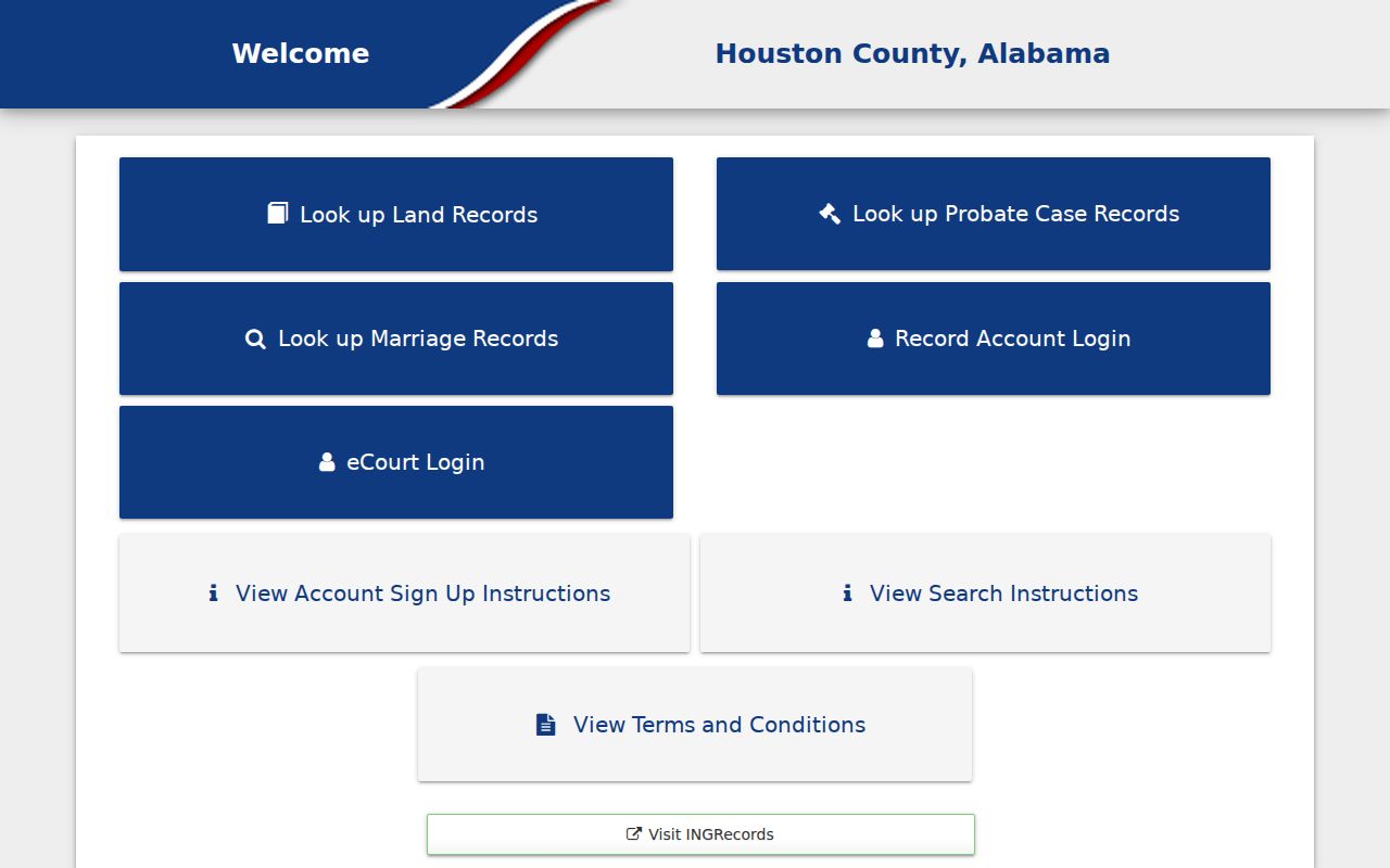 Dothan residents directory Houston County deed and probate modes